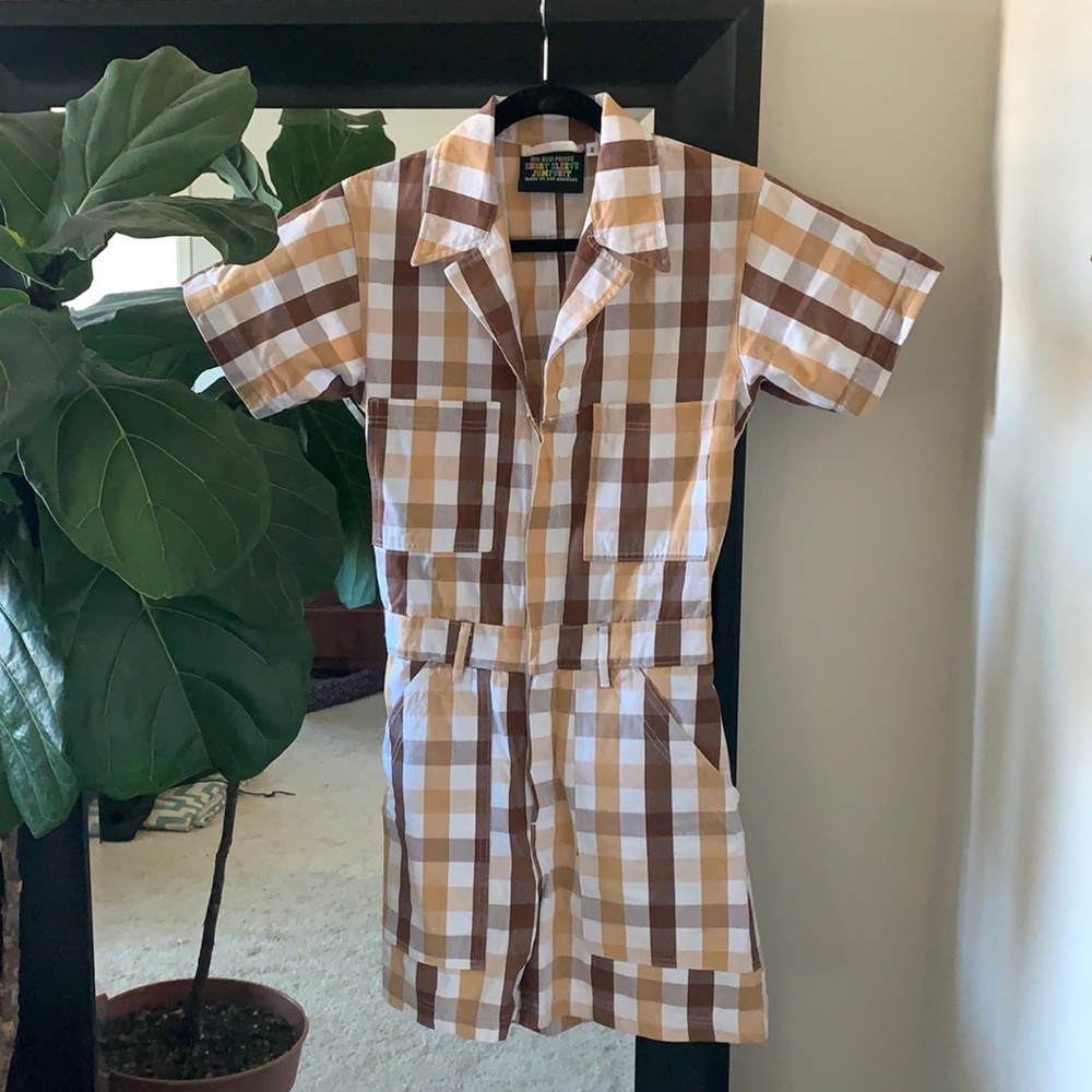 Big Bud Press Gingham Romper
